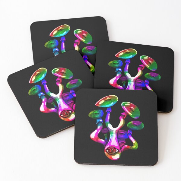 Item preview, Mushrooms With An Eye - Trippy Mushroom Art designed and sold by mikeymadness.