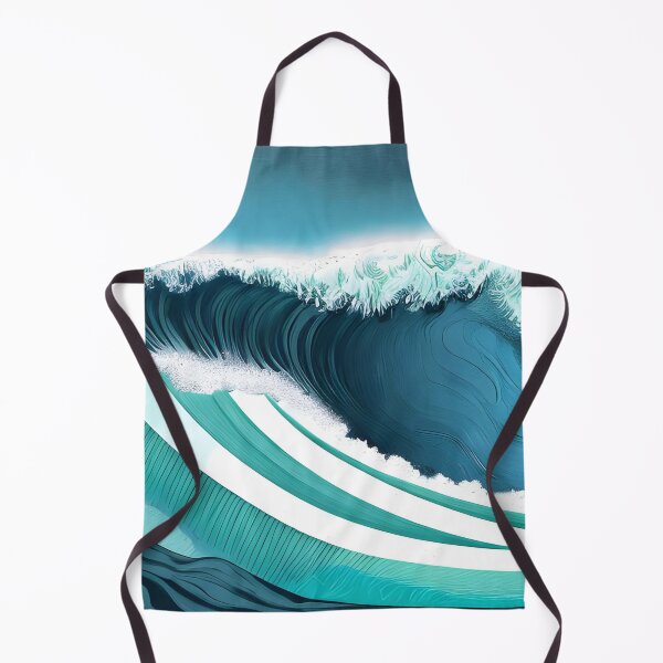 Item preview, The Big Wave Artwork, big wave surfing, big wave painting designed and sold by The Love Quill.