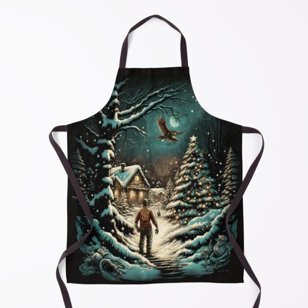 Item preview, Walking down a snowy path Christmas in the Woods designed and sold by LucdDrmn.