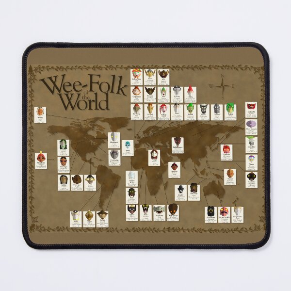 Item preview, Wee-Folk of the World designed and sold by Mattfields.