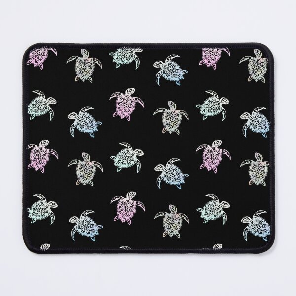 Item preview, Multicolored Tribal Sea Turtles designed and sold by TheAnimalZ00.