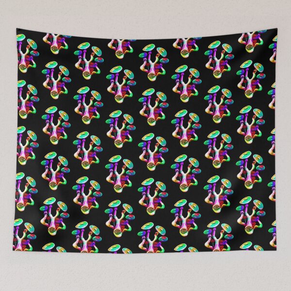 Item preview, Mushrooms With An Eye - Trippy Mushroom Art designed and sold by mikeymadness.