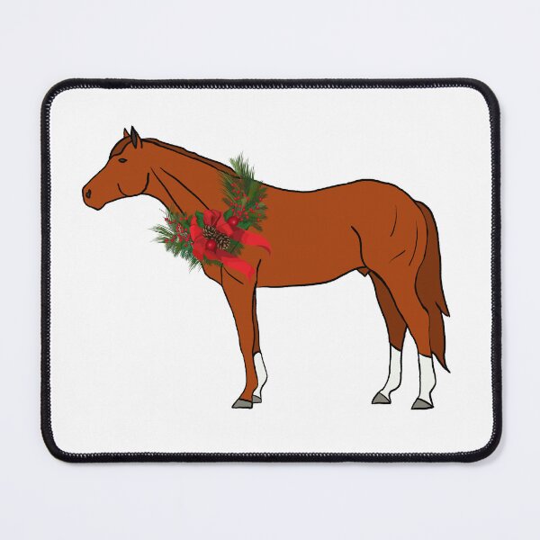 Item preview, Christmas Secretariat Thoroughbred Horse designed and sold by bellaszcz.