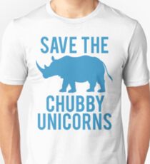 SAVE THE CHUBBY UNICORNS Unisex T-Shirt