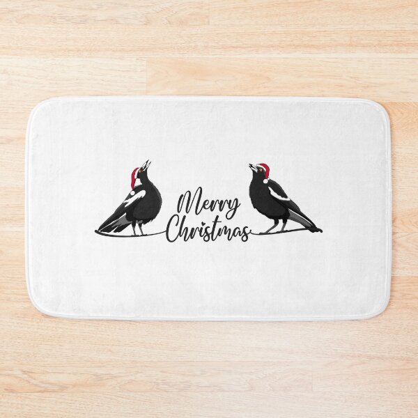 Item preview, Merry Christmas Magpies designed and sold by aussiemaggieluv.