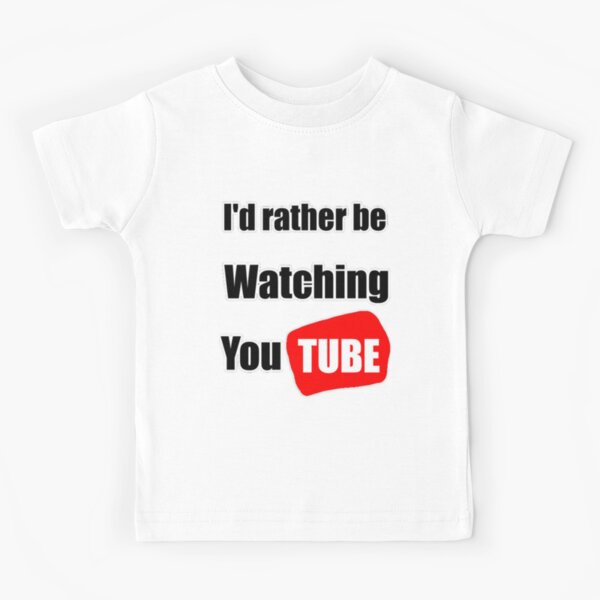 Youtube Kids T Shirts Redbubble - how to hack roblox accounts omg is fake youtube