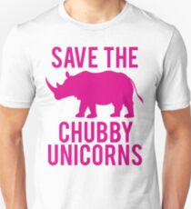 SAVE THE CHUBBY UNICORNS Unisex T-Shirt