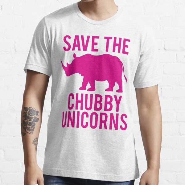 SAUVEZ LES UNICORNES DE CHUBBY T-shirt essentiel