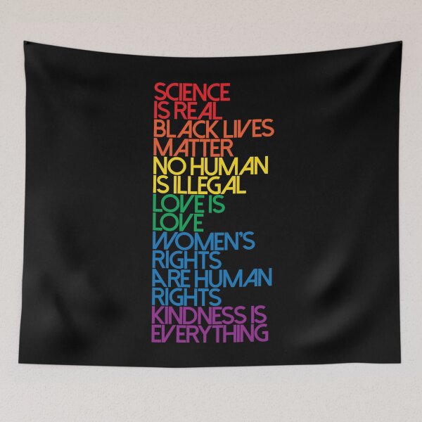 Item preview, Science is Real Black Lives Matter designed and sold by BOBSMITHHHHH.