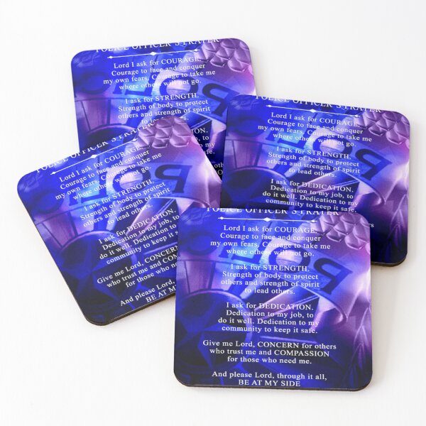 Item preview, A Police Officers Prayer297 designed and sold by LaikaShop.