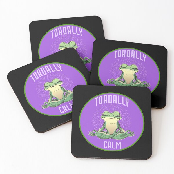 Item preview, Toad and Frog Humor, Toadally Calm designed and sold by artfulnotebook.