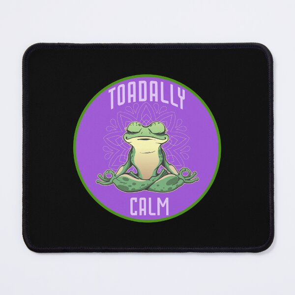 Item preview, Toad and Frog Humor, Toadally Calm designed and sold by artfulnotebook.