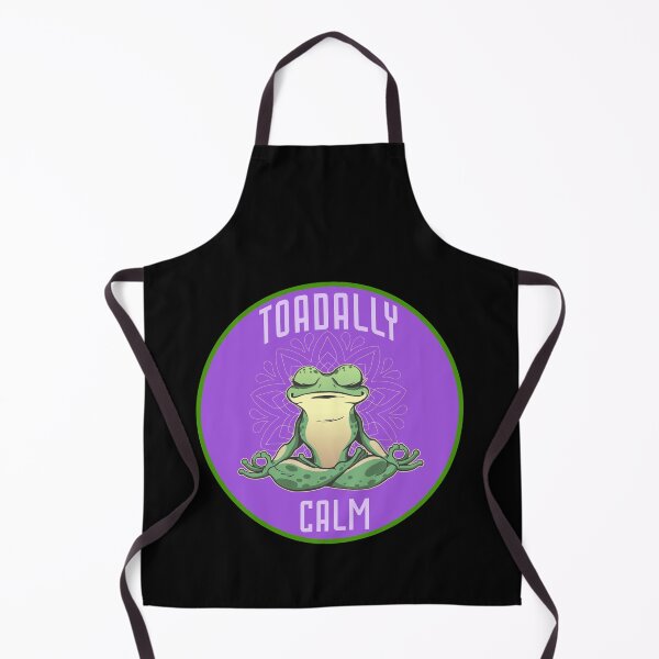 Item preview, Toad and Frog Humor, Toadally Calm designed and sold by artfulnotebook.