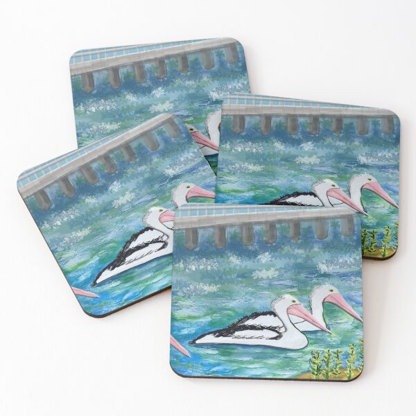 Item preview, Pelican family  designed and sold by Anna Just Art.
