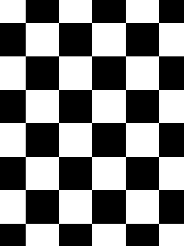 black white checkered by Falko-Follert