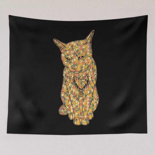 Item preview, Russian Blue Cat - Russian Blue Cat Geometric designed and sold by UnknownArtistt.