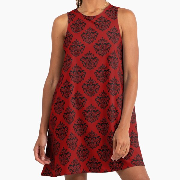 open lace back dress RUE STICC isabella maxi dress- damask floral main image 0
