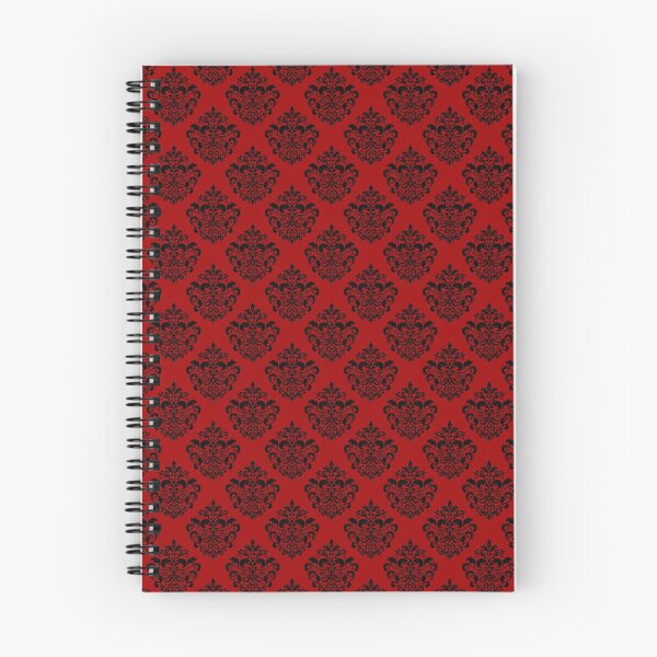 Item preview, Black and Red Damask Pattern designed and sold by bexilla.