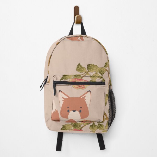 Item preview, Little fox and camellia tree designed and sold by SkyisBright.