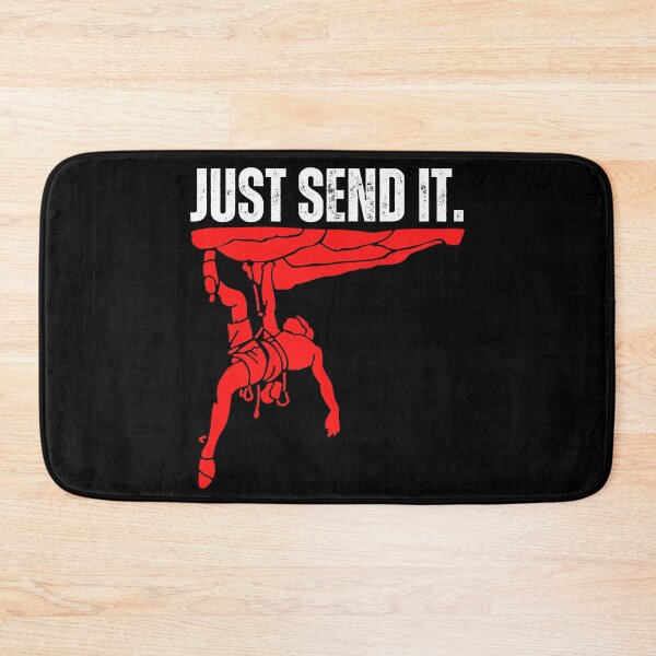 Item preview, Just Send It. Rock Climbing designed and sold by Boulder Design Co.