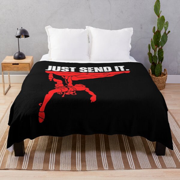 Item preview, Just Send It. Rock Climbing designed and sold by Boulder Design Co.