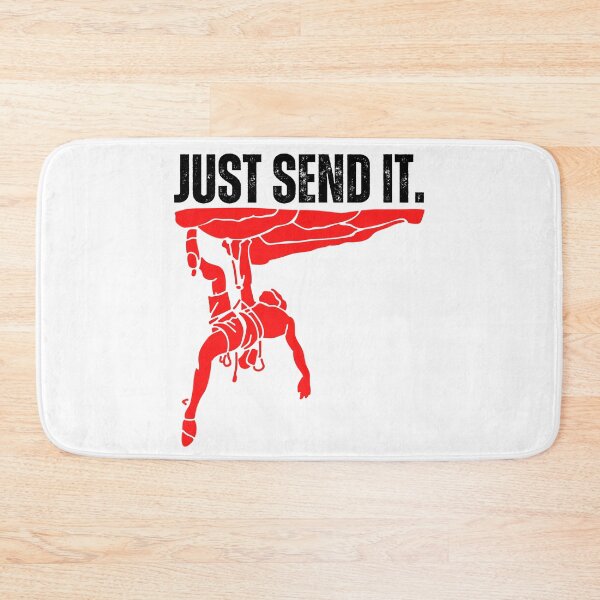 Item preview, Just Send It. Rock Climbing designed and sold by Boulder Design Co.