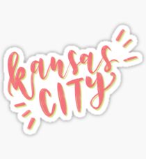 bouncy brush - kansas city Sticker