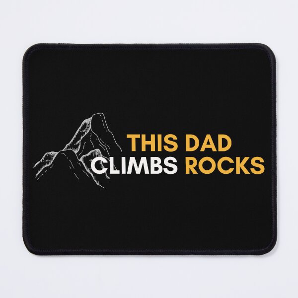 Item preview, This Dad Climbs Rocks. Rock Climbing designed and sold by Boulder Design Co.