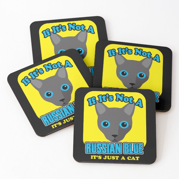 Item preview, Russian Blue Cat It's Just A Cat designed and sold by UnknownArtistt.