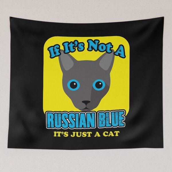 Item preview, Russian Blue Cat It's Just A Cat designed and sold by UnknownArtistt.