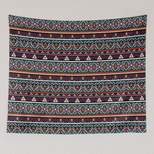Item preview, Ethnic ornament ,Black background designed and sold by fuzzyfox.