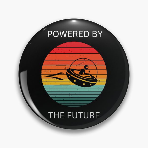 Item preview, Retro Powered By The Future designed and sold by CleanEnergyLife.