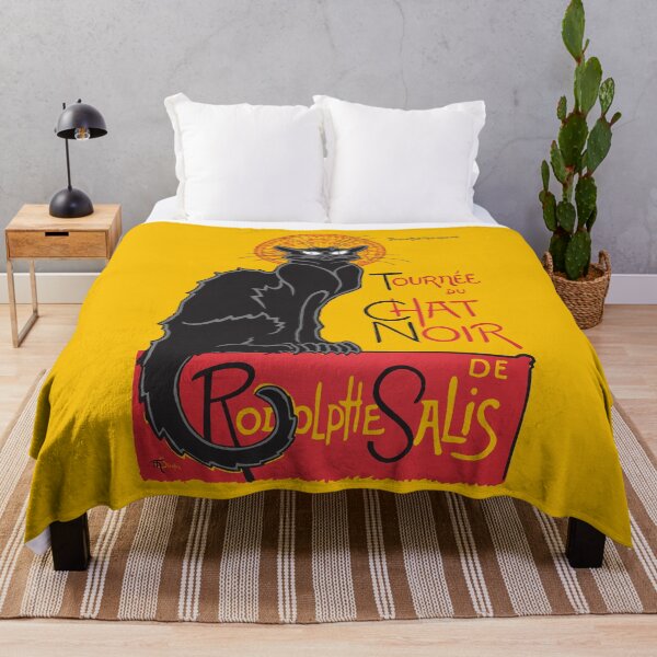Item preview, Souvenir Le Chat Noir black cat classic France vintage designed and sold by mirrorimages.