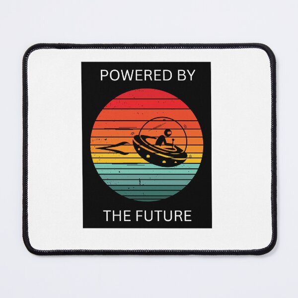 Item preview, Retro Powered By The Future designed and sold by CleanEnergyLife.