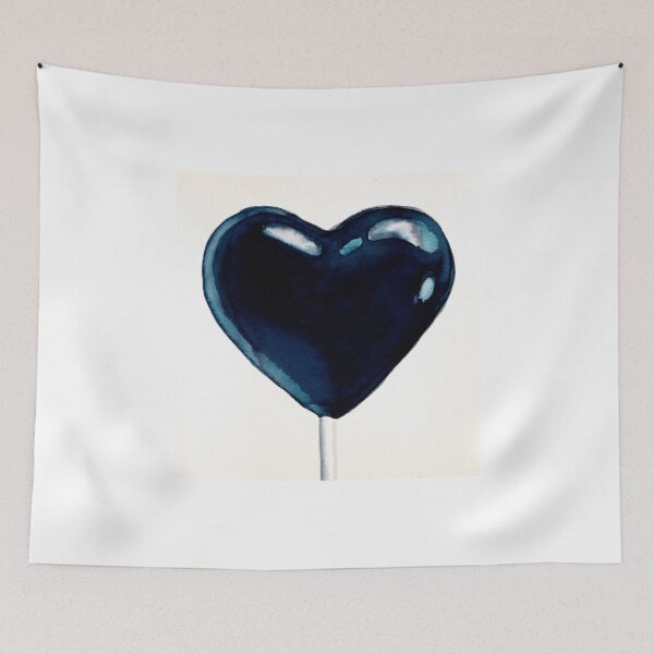 Item preview, Black Heart Lollipop designed and sold by Pennypaints.