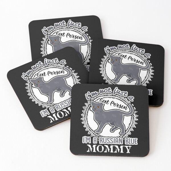 Item preview, I'm Not Just A Cat Person I'm A Russian Blue Cat Mommy designed and sold by UnknownArtistt.