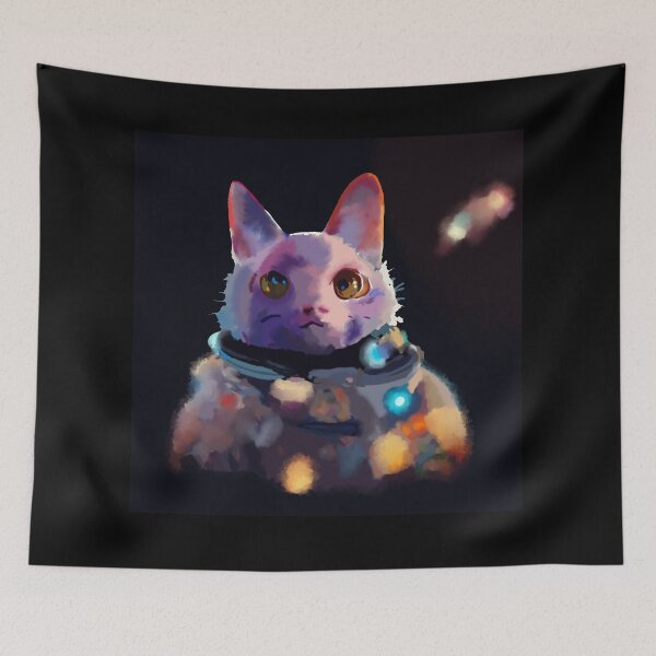 Item preview, Spacecat #3: Admiral Angora designed and sold by WennsdaysChild.