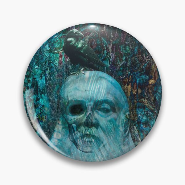 Item preview, "Elder With Raven" Digital Collage designed and sold by Raven’s Wing Studio.