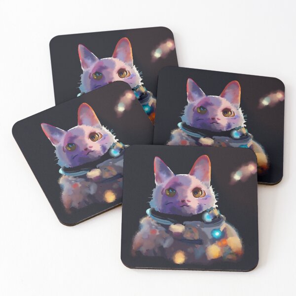 Item preview, Spacecat #3: Admiral Angora designed and sold by WennsdaysChild.