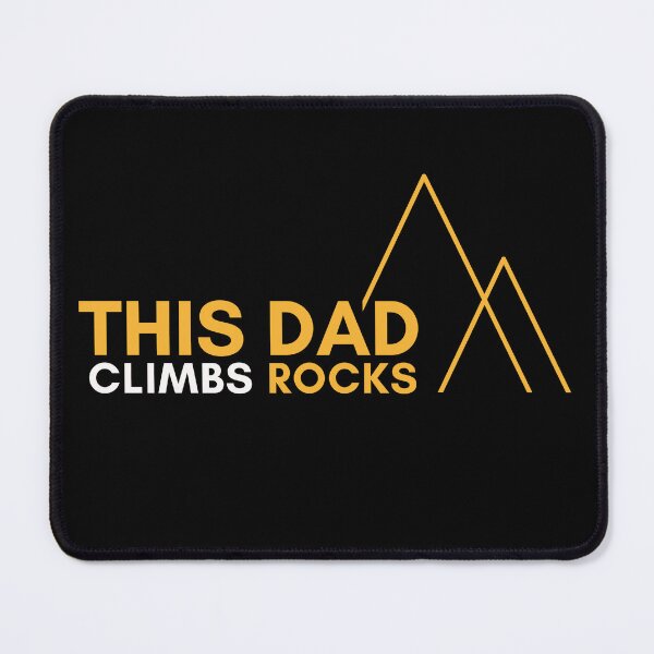 Item preview, This Dad Climbs Rocks. Rock Climbing designed and sold by Boulder Design Co.