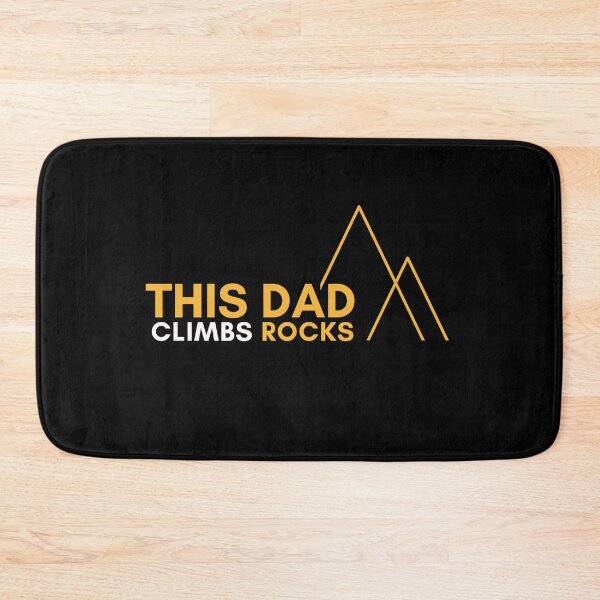 Item preview, This Dad Climbs Rocks. Rock Climbing designed and sold by Boulder Design Co.