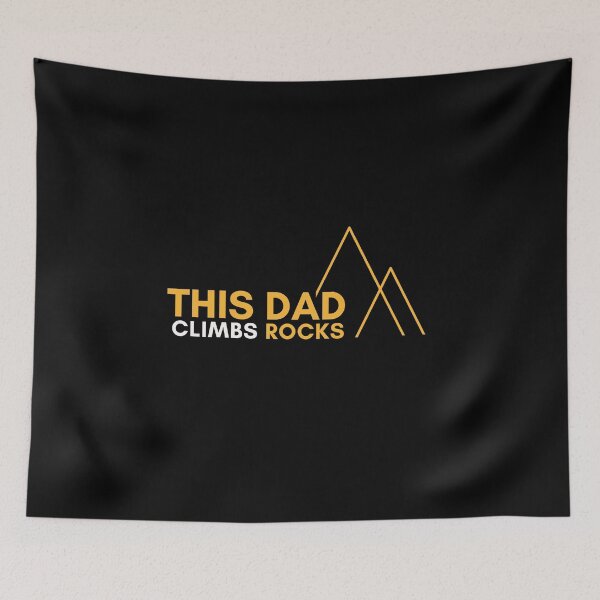 Item preview, This Dad Climbs Rocks. Rock Climbing designed and sold by Boulder Design Co.