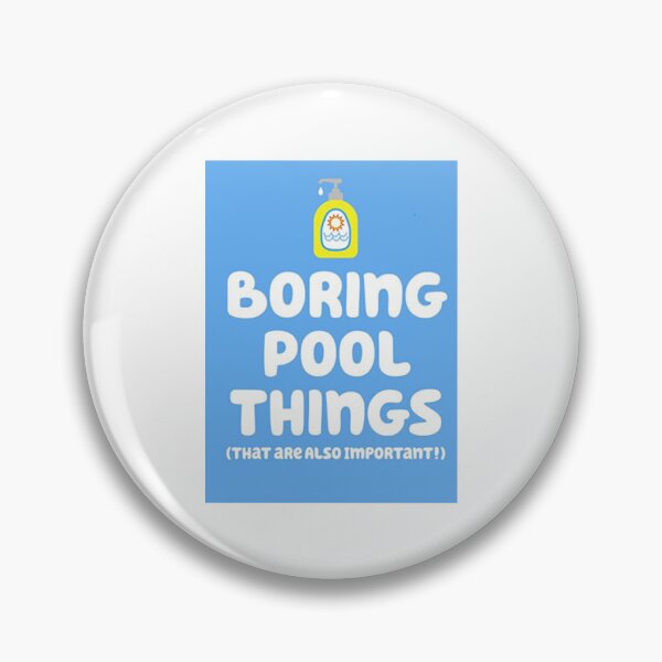 Item preview, Boring Pool Things designed and sold by Kaleblanc.
