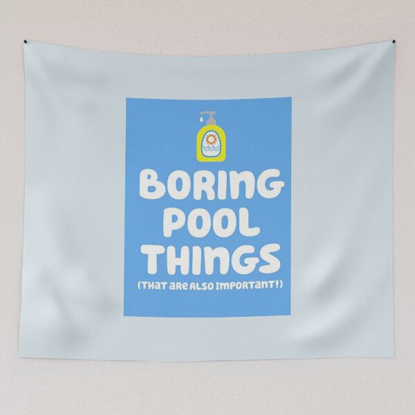 Item preview, Boring Pool Things designed and sold by Kaleblanc.