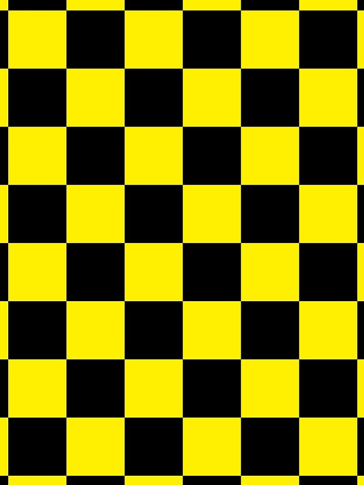 black yellow checkered by Falko-Follert