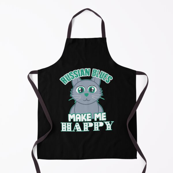 Item preview, Russian Blues Cat Make Me Happy designed and sold by UnknownArtistt.