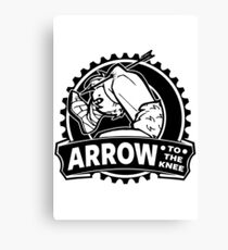 Arrow To The Knee Canvas Print