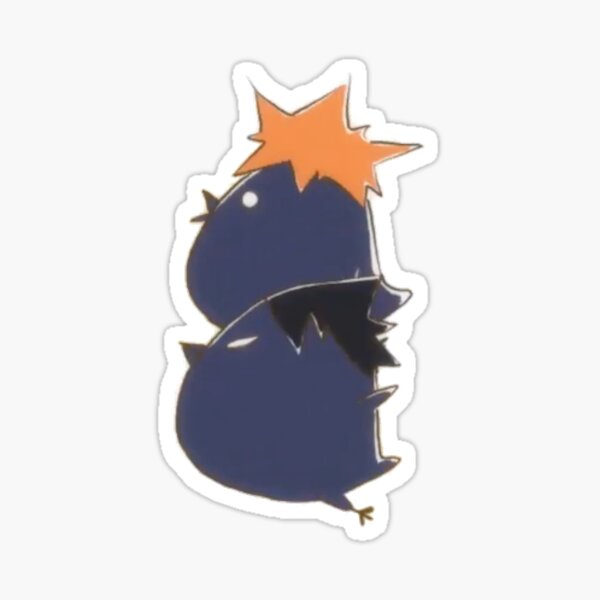 Hinata And Kageyama Crows Sticker For Sale By Nalanii Redbubble 0506