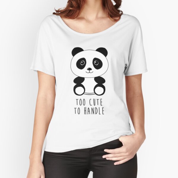 Too cute to handle panda iPad Case & Skin for Sale by L Webster