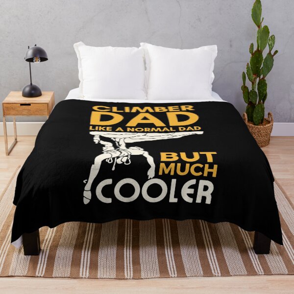 Item preview, Climber Dad. Like A Normal Dad, Only Much Cooler. Rock Climbing designed and sold by Boulder Design Co.